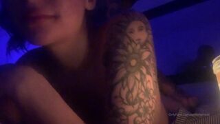 April Olsen aka aprilolsenxxx onlyfans  playing with her big tits