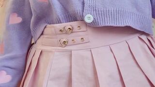 Nicolebun aka nicolebun onlyfans beauty masturbates and plays with rubber dildo