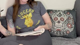 RedWillow9 onlyfans wild confused jumps on sex toy