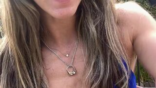 Bryce Adams aka fitbryceadams onlyfans  with dildo relaxes her shaved vagina