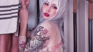 Yui Xin aka yui_xin_tw onlyfans exquisite bitch gently jerks her pussy