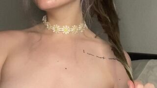 Chey Kitty aka cheyykittyy onlyfans black-haired beauty inimitably caresses herself