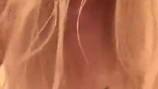 Cas Summer aka csblondebombshell onlyfans slender beauty caresses sex lips