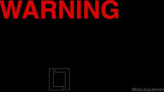 Lacy Lennon aka misslacylennon onlyfans crazy chick caresses shaved cunt