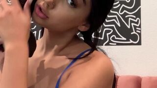 zarajordan aka matiofficial onlyfans shy mummy twirling elastic ass