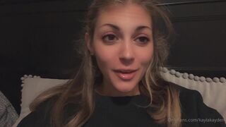 Kayla Kayden aka kaylakayden onlyfans 15-august-2022 camcording