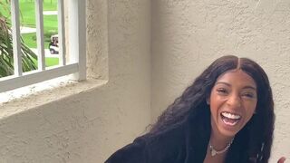 Bria Backwoods aka briabackwoods onlyfans  big tit babe pulls clit