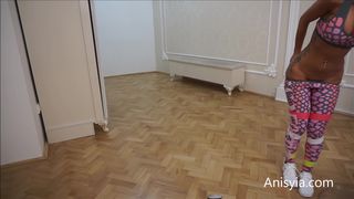 Anisyia Livejasmin Naked Butt Workout Rutine Yoga Pants 1080p