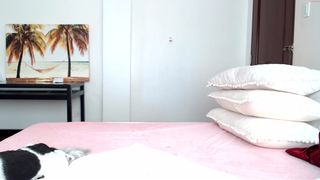 allforshow93 charming babe caresses tits