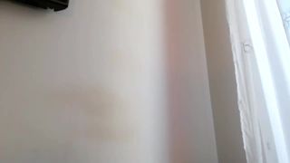 kinn23 buxom plays with long dildo