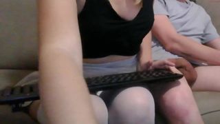 theprettywife crazy nurse posing on camera