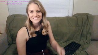 theprettywife fucks herself with black dildo