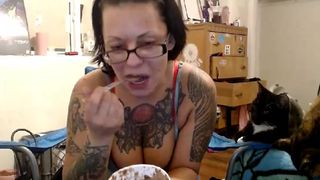 tattedvee graceful beauty exposed the desired body