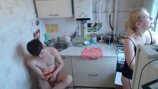 CharlieChap- ласкает пилотку фалосом