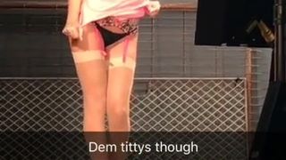 Cherie DeVille   slut in tattoo masturbating pussy in the shower