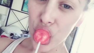 Cherie DeVille   cute slut jerking shaved cunt