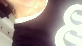 Cherie DeVille   undresses and shows puffy bread