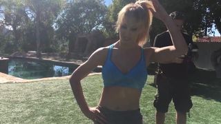 Cherie DeVille   hot beast sticks fingers in wet holes