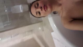 Anissa Kate   buxom plays with long dildo