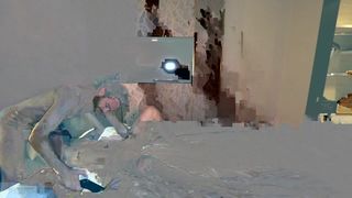 Max Adonis  big boobed chick jerking off her cunt