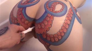 Daizha Morgann  luxurious slut fucks shaved cunt