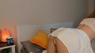 [chaturbate] redhead_kitty_ young skinny girl masturbate wet pussy