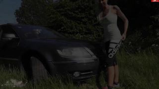 Anni-Angel - Hinterm Festzelt Anal