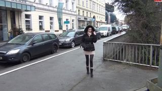 SexyRia Awesome strap with big dildo