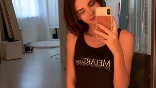 Angelsetfree sexy hottie gently pulls pussy