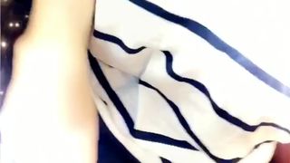 Sophie Dee  lustful bitch gently masturbates cunt