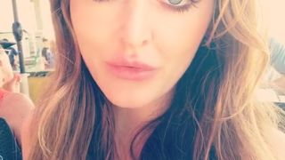 Sophie Dee  appetizing nipple presses shaved holes