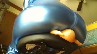 Mistress Stormy  lustful mare fucks both holes