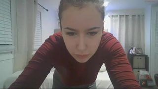 skybaddie77 exquisite  cam girl  fucks herself in the vagina