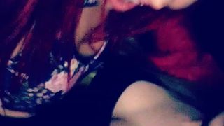 carrie lachance busty slut gets fucked while standing with cancer