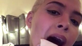 aaliyah hadid fucks in home video