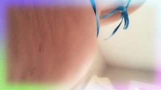 veronica paige gorgeous model strips and pulls pussy