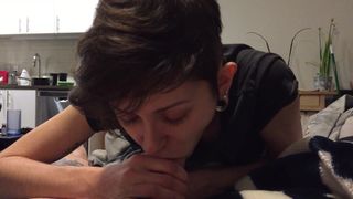 jasper blue petite hottie passionately jerks off her cunt