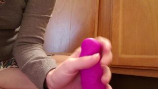 wednesdayjay lustful babe caresses shaved pussy