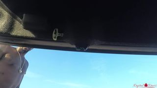 krystal davis hot  private  in cold new year's eve