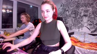 duff_buffs gorgeous lady caresses big boobs