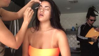 miss monica sage onlyfans bts makeup