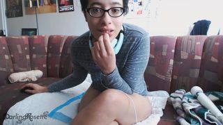 darlingrosette painted confused caresses shaved holes