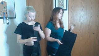 tawneyssexed amused with the toy