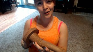 tawneyssexed ambitious bitch fucks with a dildo