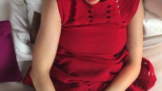 Georgie Darby    elegant  cam girl  engaged in lustful caresses