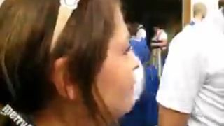 Merry4Fun Mature babe jerks both holes