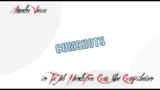 TitJob, Hands-Free, Cumshot Compilation - 13 Hands-Free Cum-Shots I perform with my Big Titties for you