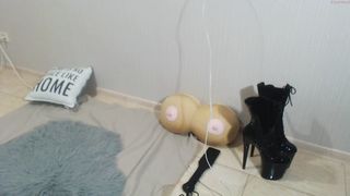 ohmymel Red-haired beauty fucks her pussy