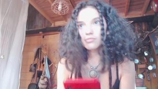 makaylacortez female in stockings having fun with a phallus