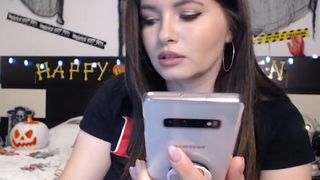 busty_ema appetizing bitch shows juicy tits